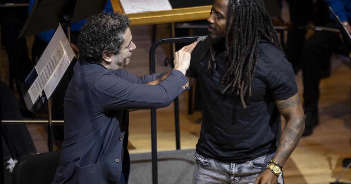 Gustavo’s Farewell Has Begun with a Fiesta, Rapper and a Resurrection — article image from Los Angeles Times